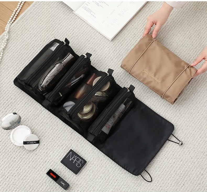 Cosmetiquera de viaje 4 compartimentos